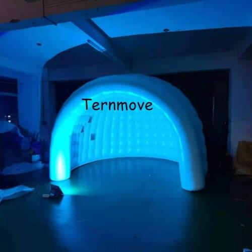 Igloo luna tent inflatable half dome,beautiful classical iglooo tent,air shelter for events and concession/Dj booth