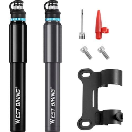 Portable 150 PSI High Pressure Mini Football Pump Bicycle Basketball Universal Small Mini Inflatable Cylinder