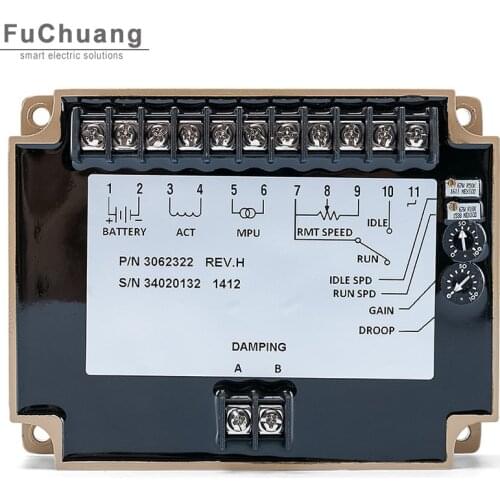 Speed Controller 3062322 stabilizer electric governor 306232 diesel engine control circuit board module genset parts
