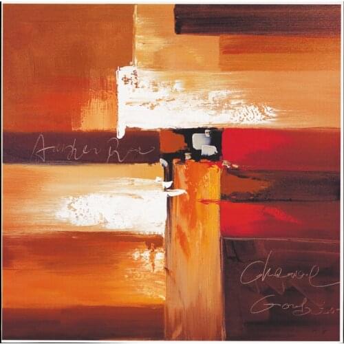 Modern silmple abstract painting diamond painting canvas for office kitchen walls decoration oil painting