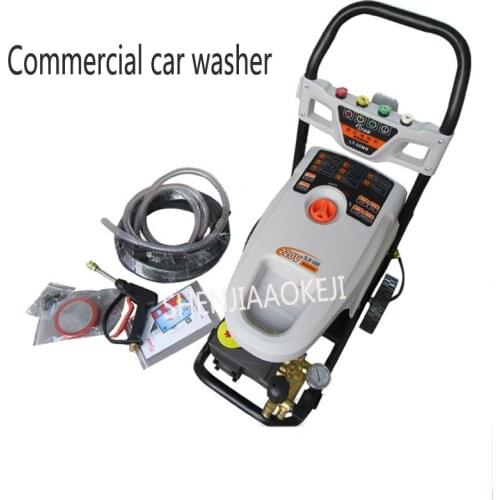 2.5KW High-flow commercial car washing machine 23L/min Automatic hand-push LT-26MB shut down Pressure washer brush truck pump