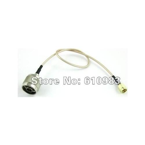 Extension Cable Straight SMA male Plug to N Male Plug connector pigtail cable RG316 30CM
