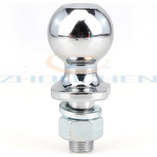 50MM-3500LBS Universal Trailer Ball Durable Trailer Parts Connector Coupling Bumper Hook Pin Trailer Ball Connector