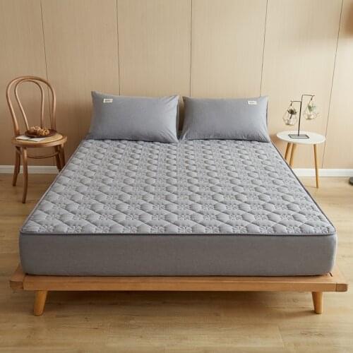 Japanese-style A-class Cotton Yarn-dyed Washed Cotton Quilted Bed Sheet