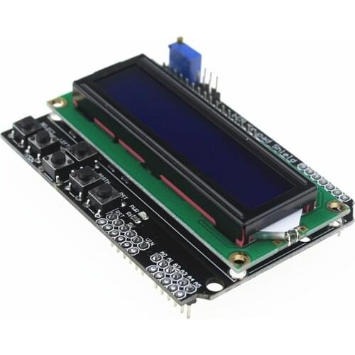 LCD1602 character LCD input and output expansion board LCD Keypad Shield for arduino