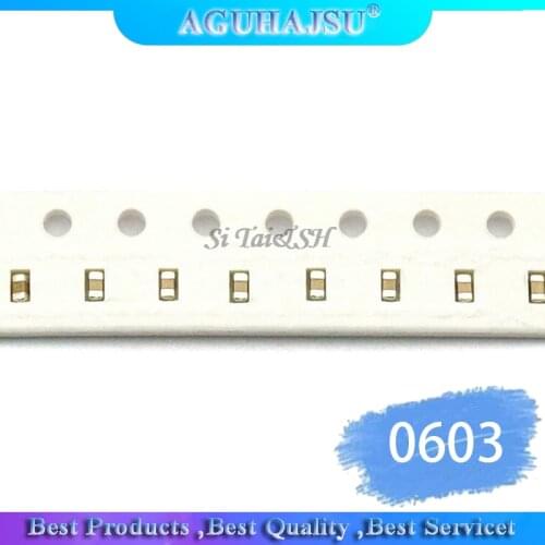 100pcs 2.2uF X5R Error 10% 16V 0603 225 SMD Thick Film Chip Multilayer Ceramic Capacitor