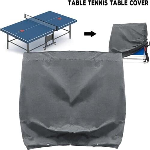 Table Tennis Table Cover UV Protection Waterproof Moisture Proof Dust Cover Ping Pong Table Canopy Easypong Tafeltennis
