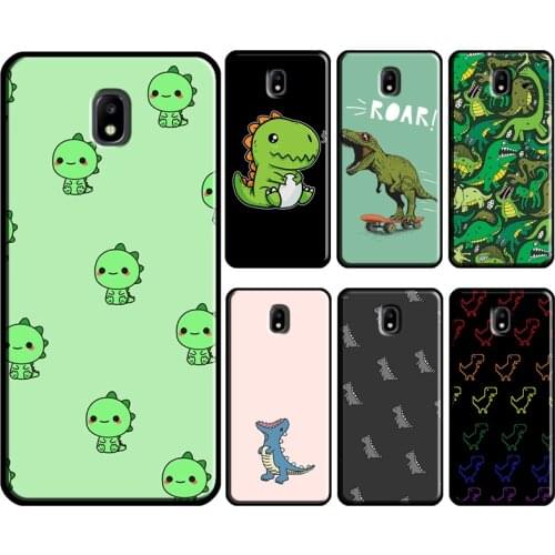 Fun Dinosaur Pattern Dino Case For Samsung Galaxy J5 J7 J1 J3 2016 A5 A3 2017 J4 J6 J8 A7 A9 A6 A8 Plus 2018 Cover