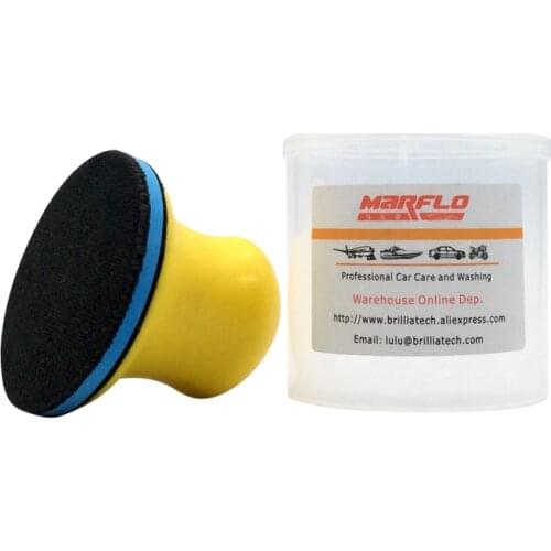 MARFLO Sponges Cloths Brushes Auto Detailing Tools Special Brush for Car Room Clean Car Seat Clean Brush with Pu Applicator Bar