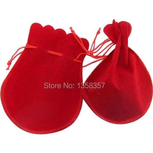 Wholesale 7*9cm velvet jewelry drawstring bag for gift/accessories/toiletry/earing/necklace/bangle/watch bags\pouch customized