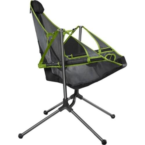 Folding chair camping outdoor luxury leisure rocking chair fishing chair swing leisure chair leisure folding portable recliner