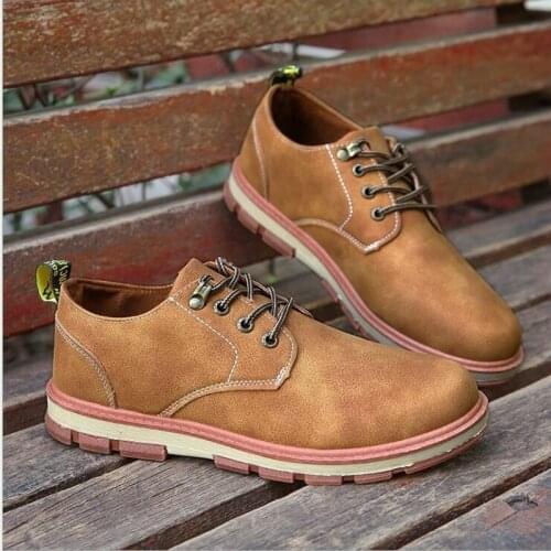 WHEATHUMMINGBIRD Men's Lace-up Shoes
