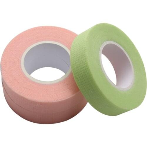 1pcs Eyelash Tape Adhesive Non-woven fabric green pink purple Lifting eyelids Lash Sticky tape eyelash extensions Makeup tools