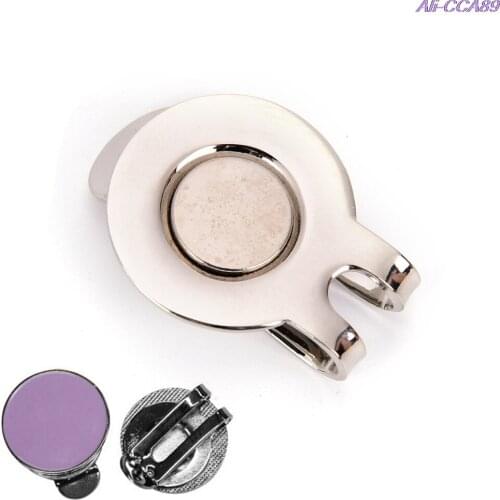 1Pc High Quality Golf Cap Clip Golf Ball Aiming Marker Professional Golf Training Aids Accessories