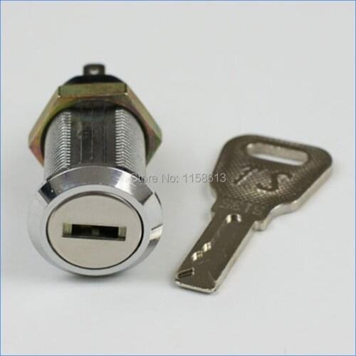 10 pieces 32mm high quality keyed alike tubular electric switch lock slot machine lock