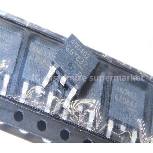 10PCS/LOT NWE IPD100N04S4-02 4N0402 TO-252 40V 100A SMD Transistor