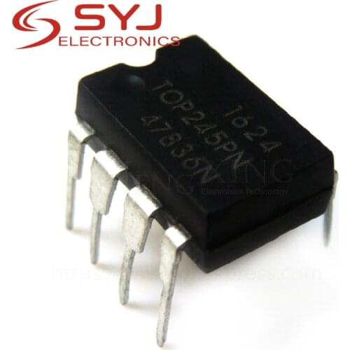 10pcs/lot TOP245PN TOP245P TOP245 DIP-7 In Stock