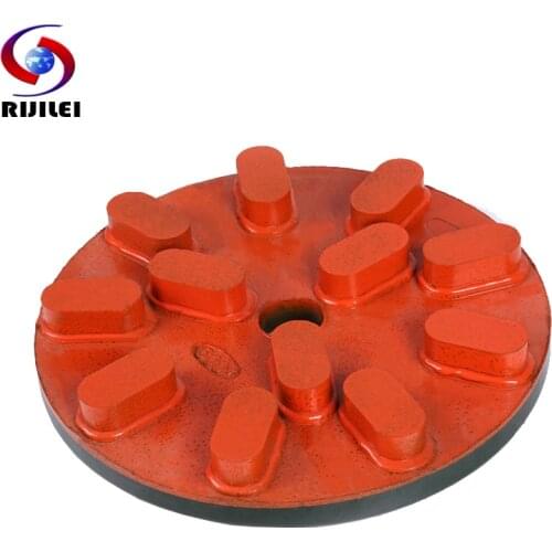 RIJILEI 4Inch Diamond Resin Polishing Pad 100mm Marble Resin Grinding Disc Diamond Grinding Wheel for Concrete Floor KT01