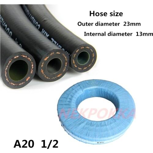 50 meters,Air conditioning R134a hose,R134a R12 1/2 hose,Refrigerant hose,Automotive refrigerant pipe 13mm,A20 13mm 1/2
