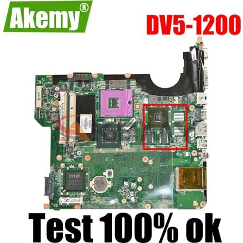AKemy482867-001 504640-001 Laptop Motherboard for HP Pavilion DV5 DV5-1200 Series PM45 DDR2 G98-700-U2 Mainboard