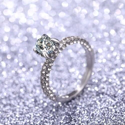 Женские серебряные кольца ALIUTOM China At AliExpress