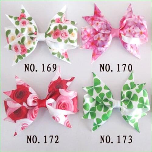 300 BLESSING Good Girl Boutique 3.5" A- Mermaid Hairbow Clip #248 Wholesale