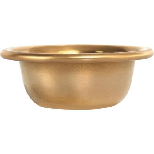 Water Supply Cup Brass Smooth Seven Bowls for Buddha Eight Purification 7cm1pcs