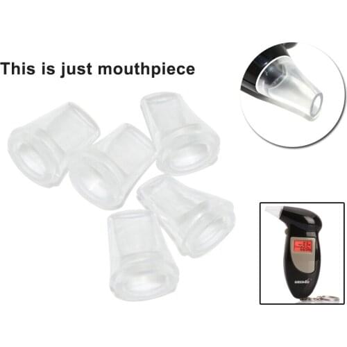 50pcs/lot Digital Breath Alcohol Tester Breathalyzer Mouthpieces Blowing Nozzle for Keychain Alcohol Tester Mouthpieces