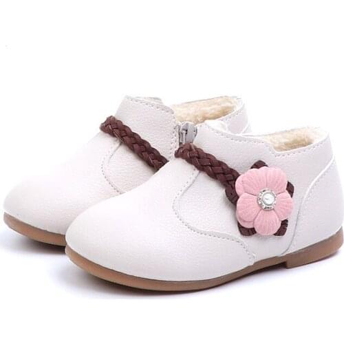 Kids Shoes Girls Cotton Shoe Autumn And Winter Plus Cotton To Keep Warm Children Home Shoe Trend Casual Shoes