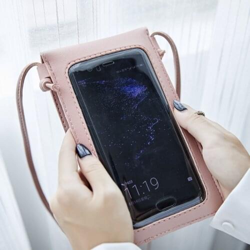 Tounch Screen Purse Cellphone Bag Fashion Daily Use Card Holder Small Summer Shoulder Bag for Women For Iphone Samsung ZORYER