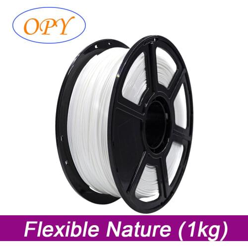 Opy Flex Filament Flexible 1.75Mm Bendable 1Kg 10M 100G 3D Printer Nature Black Red Green Blue Yellow Smooth Surface