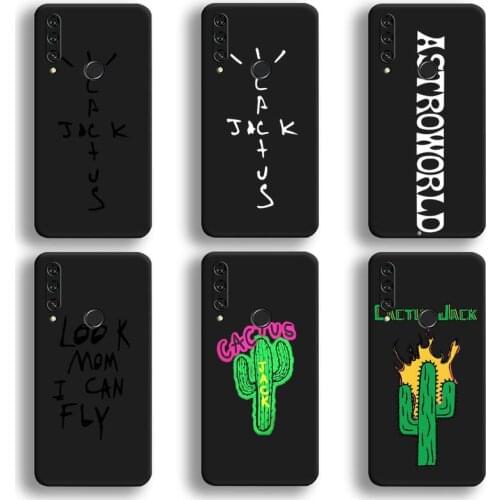 Cactus jack hiphop fashion Phone Case Huawei Y6P Y8S Y8P Y5II Y5 Y6 2019 P Smart Prime Pro