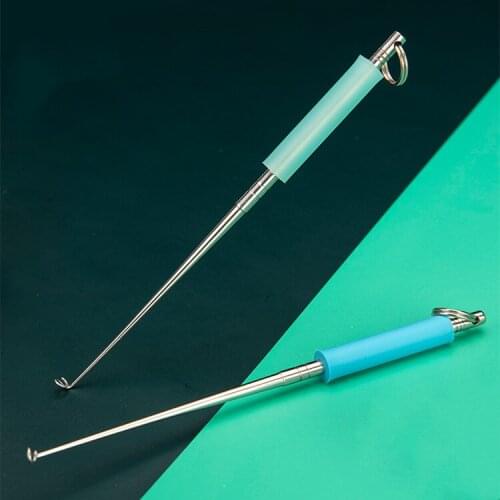 Stainless Steel Safety Extractor Fishing Hook Detacher Remover Rapid Decoupling Device for Fishing Tools Portable Fishing Tackle