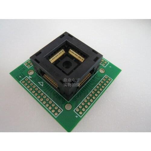 Opentop 100%New&Original IC201-1004-008 QFP100/TQFP100 0.5mm IC Burning seat Adapter testing seat Test Socket test bench