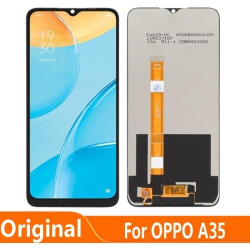 Original Display Replace 6.52"For OPPO A35 2021 PEHM00 LCD Touch Digitizer Screen Assembly