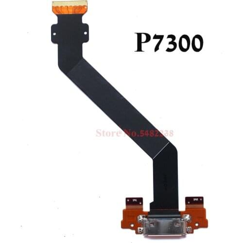 Original USB Charging Dock Port Flex cable For Samsung GT-P7300 P7300 P7310 Charger plug with Microphone board Replacement