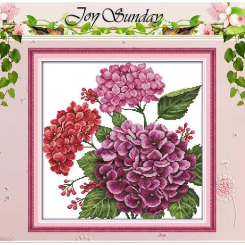 Pincushion (2) Patterns Counted Cross Stitch 11CT 14CT Cross Stitch Set Wholesale Flower Cross-stitch Kit Embroidery Needlework