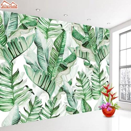 Rainforest Leaf Custom Wallpaper Roll 3d Wallpapers for Living Room Wall Paper Papers Home Decor Vinyl Mural TV Space Walls Roll