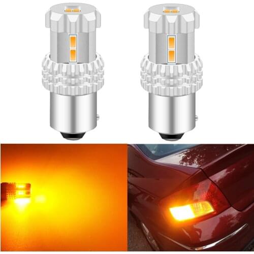 S25 1156 BA15S P21w BAU15S PY21w T20 7440 W21W LED Bulbs Error Free Canbus Turn Signal Light Brake lamp for ford focus mk2 2 mk3