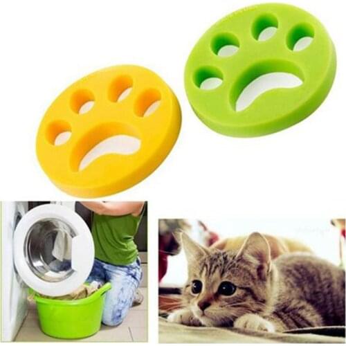 Pet Hair Brush Remover Silicone Brush Sofa Car Washing Machine Reusable Laundry Fur Catcher Cleaning Products Accessories