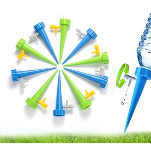 20PCS Self-contained Auto Drip Irrigation Watering System Dripper Spike Kit Garden Household Plant Flower Automatic Waterer Tool