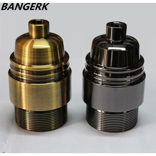 E26/E27 Antique Lamp Holder Aluminum Base Bulb Socket Lampholder Light Bases Loft Industrial Vintage Pendant Fitting Decor