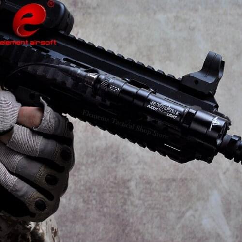 Element Airsoft Tactical Flashlight For Hunting Surefir M600 470 Lumen Surefir M600B Weapon Gun Light