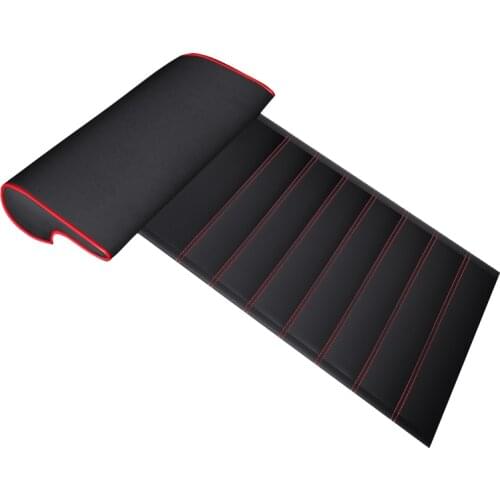 Universal Car Seat PU Leather Leg Pad Support Extension Mat Soft Foot Support Leg Leather Cushion Knee Pad Memory
