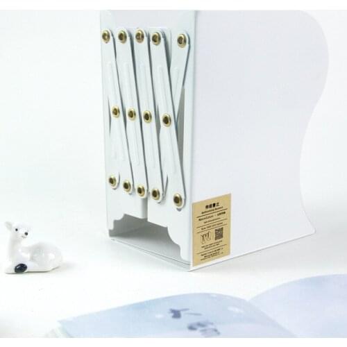 1pcs Minimal Printing Retractable Book Stand Medium Folding Book Holder Book Lida Large Student