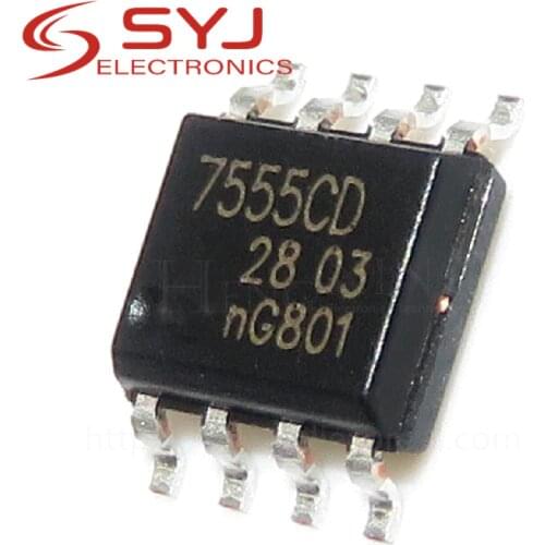5pcs/lot ICM7555ID ICM7555CD ICM7555 7555CD SOP-8 In Stock