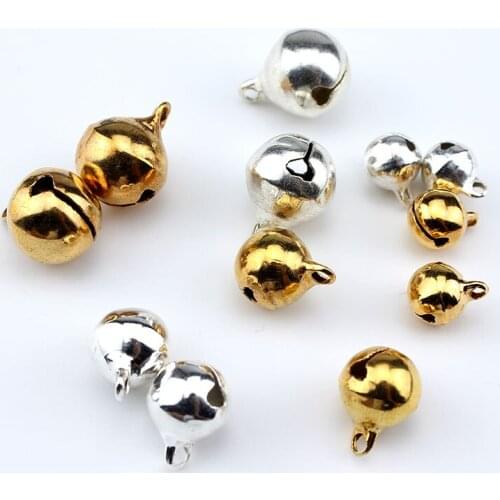 50pcs Round Bell Word Bell Iron Pendants Hanging Christmas Tree Ornaments Christmas Decorations Party Diy Crafts Accessories