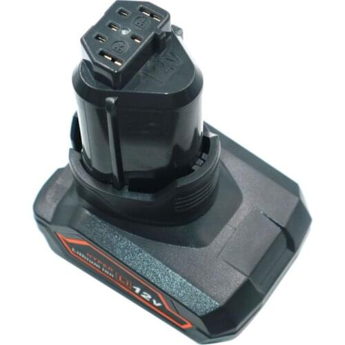 2PCS 6.0Ah 18650 battery RID12B Li-ion Battery 12V Replacement for Ridgid 12V Battery AC82008 130188001/AEG 1215R L1230 R86048