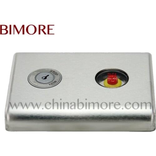 BIMORE Elevator fire protection switch box with lock and key