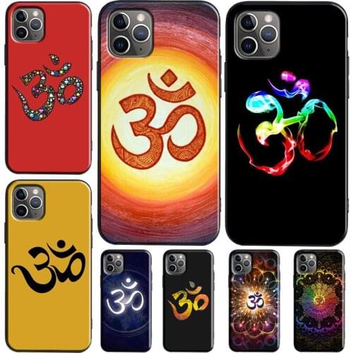 Aum Om Yoga Case For iPhone 7 8 6S Plus SE 2020 Cover Coque For iPhone X XR XS 11 12 Pro Max mini